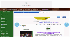 Desktop Screenshot of mazatlanymaz.webpin.com
