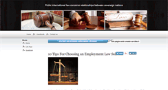 Desktop Screenshot of criminallaw.webpin.com