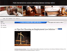 Tablet Screenshot of criminallaw.webpin.com