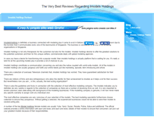 Tablet Screenshot of imodelsholdings.webpin.com