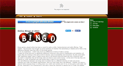 Desktop Screenshot of bingo.webpin.com